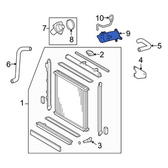 Toyota OE - Engine Coolant Inlet Flange