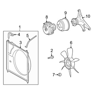 Toyota OE - Cooling Fan (5.7L)