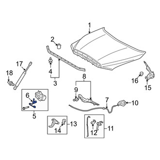 Toyota OE - Front Under Hood Light Switch