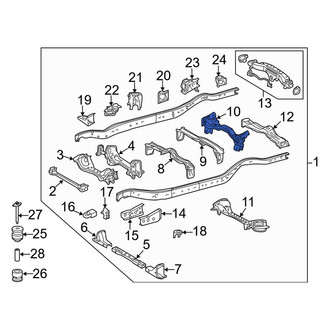 Toyota OE - Center Frame Crossmember