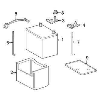 Toyota OE - Electrical - Battery