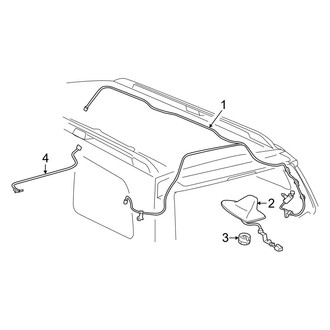 Toyota OE - Electrical - Antenna