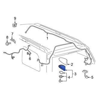 Toyota OE - Radio Antenna Assembly