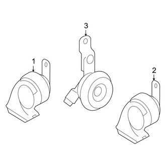Toyota OE - Electrical - Horn