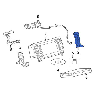 Toyota OE - Right GPS Navigation System Bracket