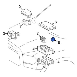 Toyota OE - Accessory Power Relay