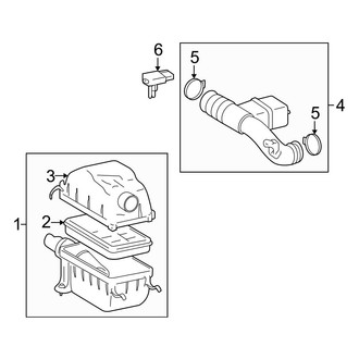 Toyota OE - Engine - Air Intake (4.7L)