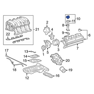 Toyota OE - Engine Oil Filler Cap