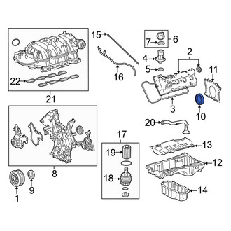 Toyota OE - Rear Engine Crankshaft Seal