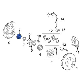 Toyota OE - Front Outer Wheel Seal