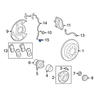 Toyota OE - Front Right ABS Wheel Speed Sensor