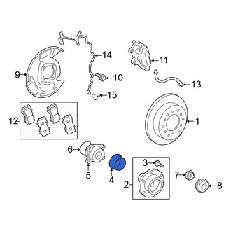 Toyota OE - Front Outer Wheel Seal