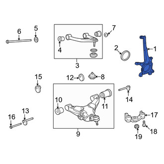 Toyota OE - Right Steering Knuckle