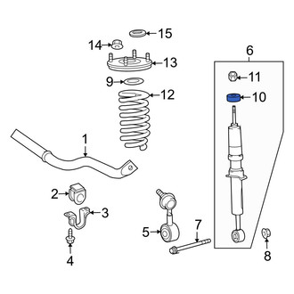 Toyota OE - Suspension Shock Absorber Mount Insulator