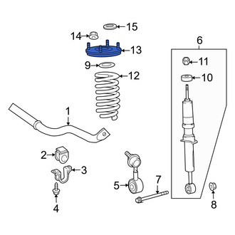 Toyota OE - Front Suspension Shock Absorber Mount
