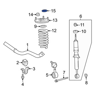 Toyota OE - Suspension Shock Absorber Mount Washer
