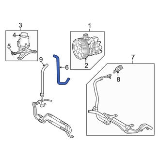 Toyota OE - Power Steering Reservoir Hose