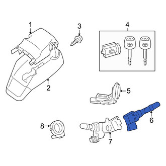 Toyota OE - Wiper Switch