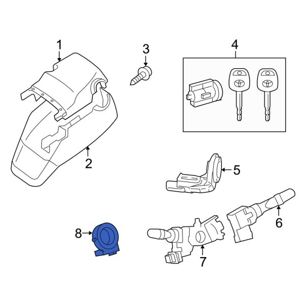 Steering Wheel Position Sensor