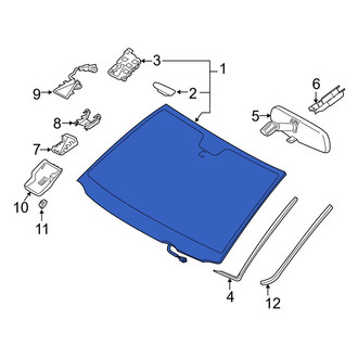 Toyota OE - Front Windshield