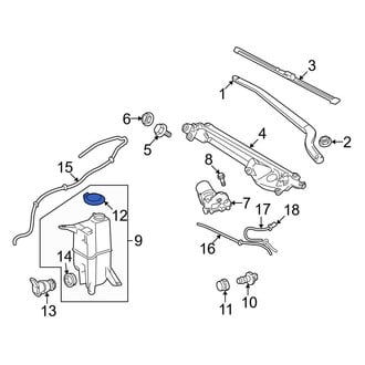 Toyota OE - Front Washer Fluid Reservoir Cap