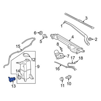 Toyota OE - Windshield Washer Pump