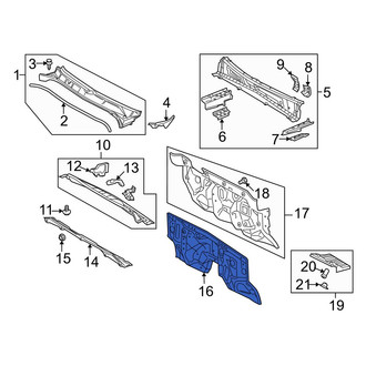 Toyota OE - Front Firewall