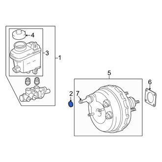 Toyota OE - Brake Master Cylinder O-Ring