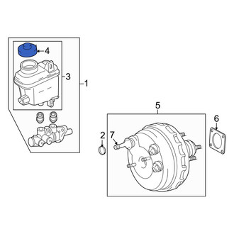 Toyota OE - Brake Master Cylinder Reservoir Cap
