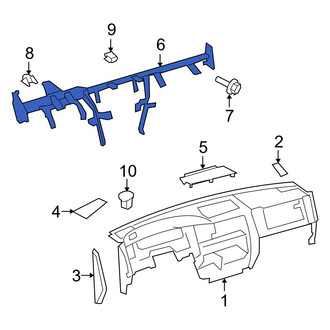 Toyota OE - Instrument Panel Crossmember