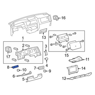 Toyota OE - Left Instrument Panel Trim Panel