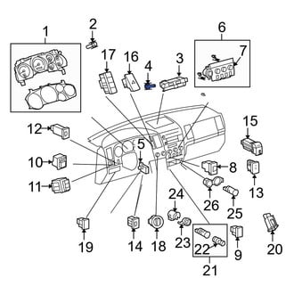 Toyota OE - Instrument Cluster Screw