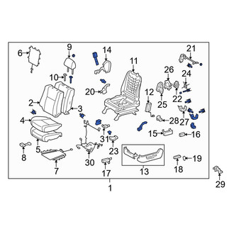 Toyota OE - Front Left Seat