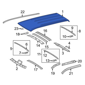 Toyota OE - Roof Panel