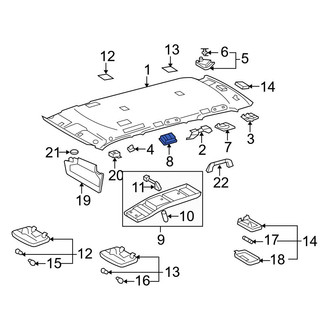 Toyota OE - Dashboard Air Vent
