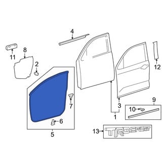 Toyota OE - Front Right Outer Door Seal