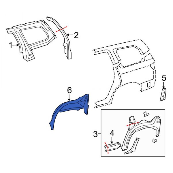 Wheel Housing Side Panel