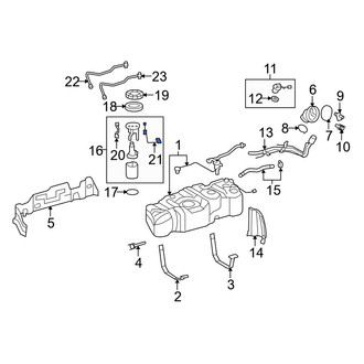 Toyota OE - Fuel Sender and Hanger Assembly