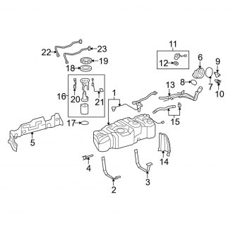2022 Toyota Sequoia Fuel Tanks & Parts — CARiD.com