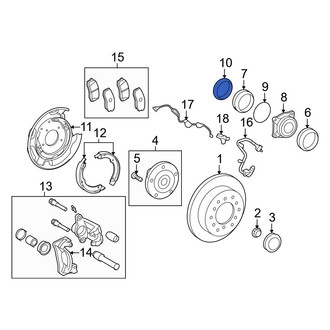 Toyota OE - Rear Inner Wheel Seal