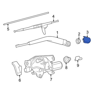 Toyota OE - Wiper Arm Cap