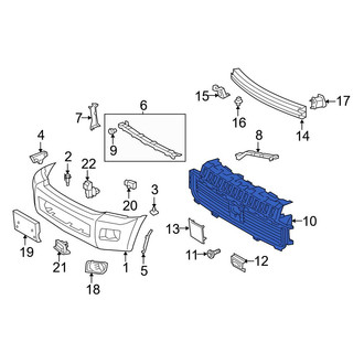 Toyota OE - Front Lower Grille
