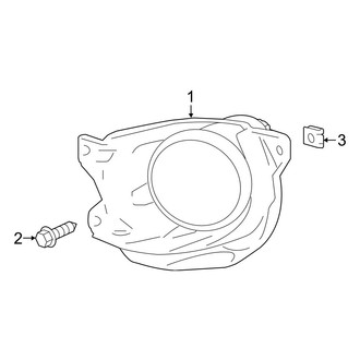 Toyota OE - Front Lamps - Fog Lamps