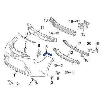 Toyota OE - Front Left Bumper Guide