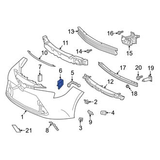 Toyota OE - Left Bumper Seal