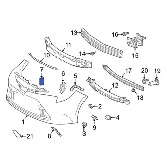 Toyota OE - Lower Bumper Cover Insulator