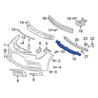 Toyota OE - Front Lower Bumper Impact Absorber