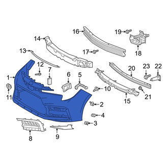 Toyota OE - Front Bumper Cover