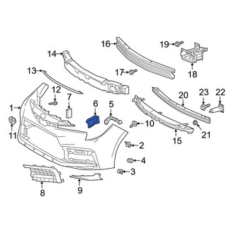 Toyota OE - Right Bumper Seal