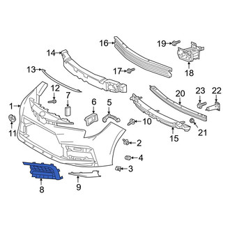Toyota OE - Front Left Fog Light Trim